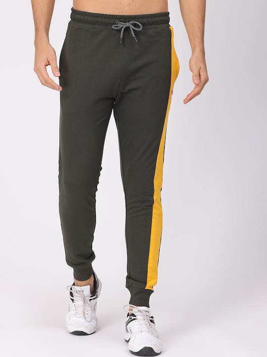 POLONIUM - Men Side Striped Rapid Dry Sporty Joggers