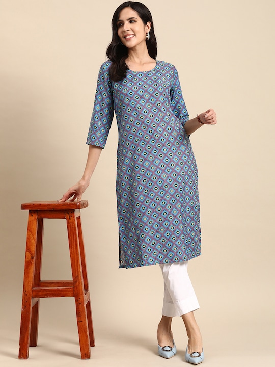Anouk - Geometric Printed Kurta
