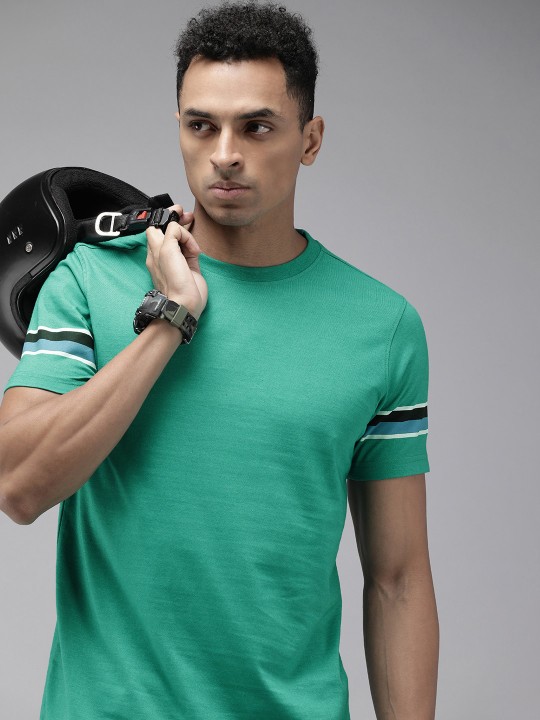 Roadster - Men Striped T-shirt
