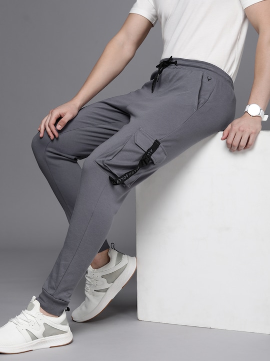 Allen Solly Tribe - Men Solid Regular Fit Joggers