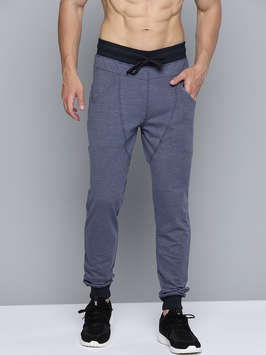 HRX by Hrithik Roshan - Men Blue Solid Training Joggers