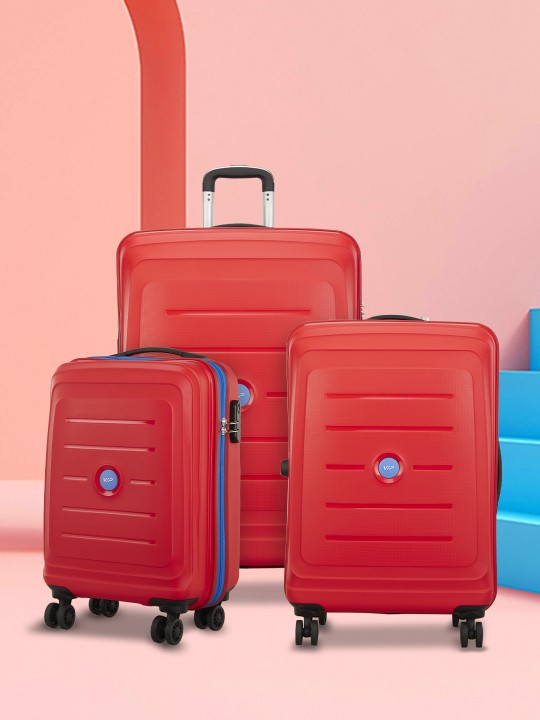 VIP - Set of 3 Corsa Trolley Suitcases - Small, Medium & Large