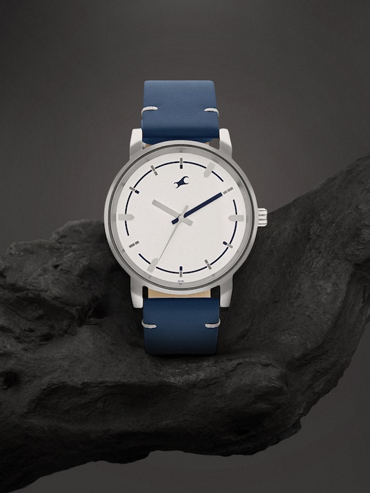 Fastrack - Men Leather Straps Analogue Watch 3278SL05