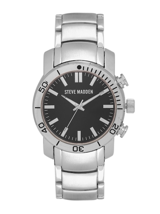 Steve Madden - Men Black Analogue Watch SMW096