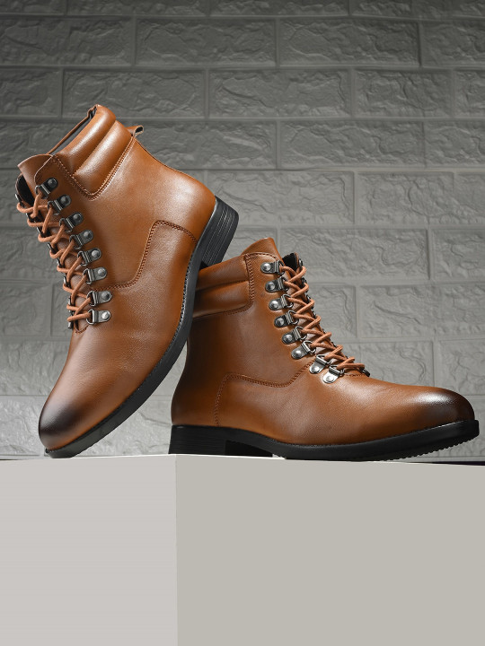 Roadster - The Lifestyle Co. Men Mid-Top Regular Boots