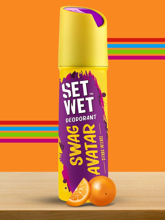 Set Wet - Men Swag Avatar Deodorant & Body Spray Perfume - 150 ml