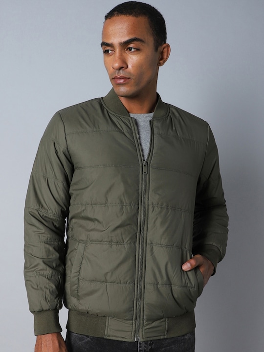 High Star - Stand Collar Long Sleeve Padded Jacket