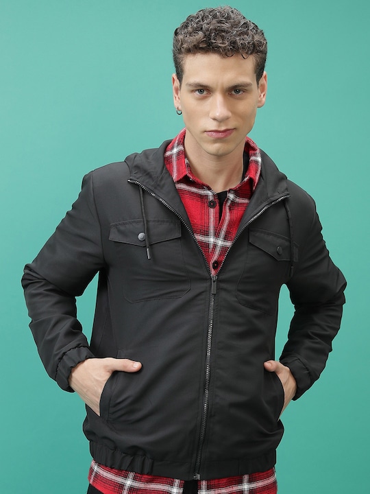 HIGHLANDER - Hooded Open Front Jacket