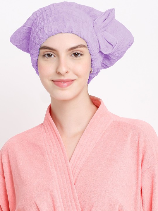 Cortina - Purple Solid Hair Towel