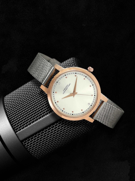 French Connection - Women Bracelet Style Straps Analogue Watch FCN055A