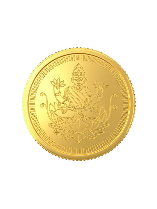 Joyalukkas - Lakshmi 22KT Gold Coin-1gm