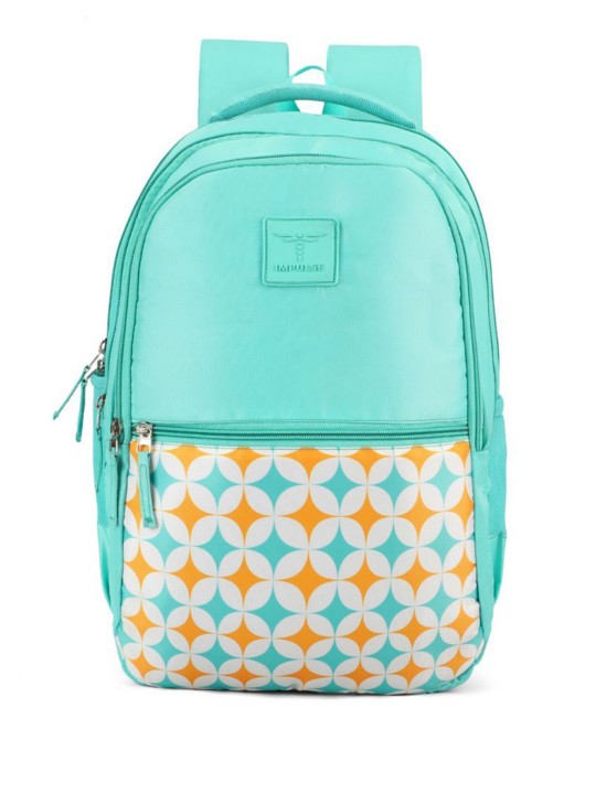 Impulse - Kids Geometric Printed Backpack with Compression Straps