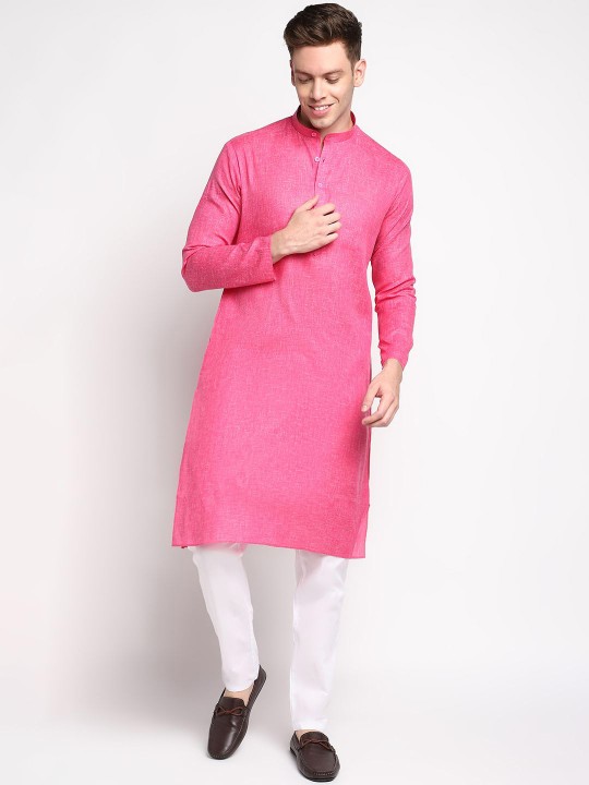 DEVOILER - Men Pastels Kurta