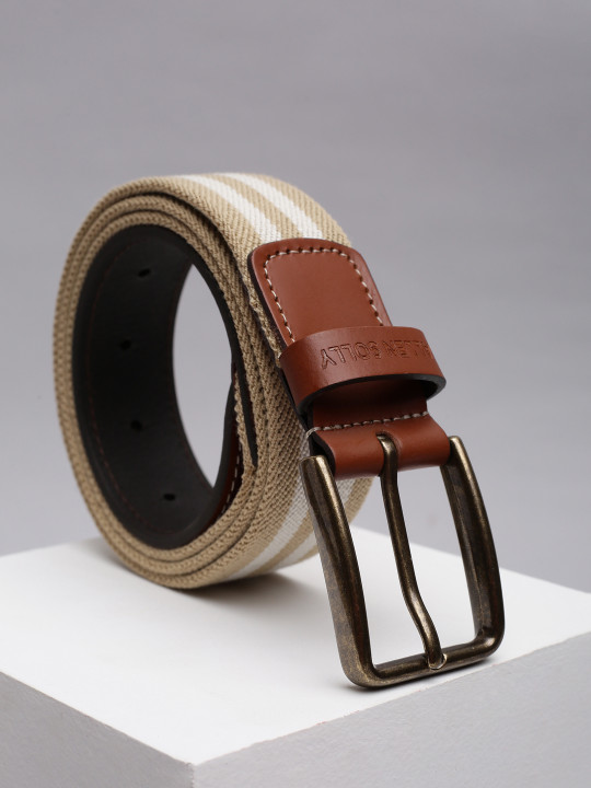Allen Solly - Men Textured Leather Belt