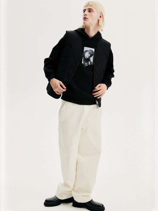 H&M - Oversized Fit Printed Hoodie