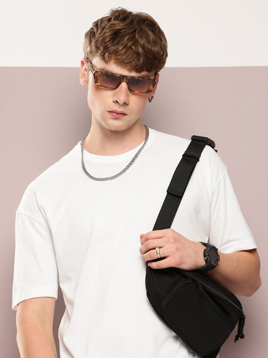 Kook N Keech - Drop-Shoulder Sleeves Pure Cotton Oversized T-shirt