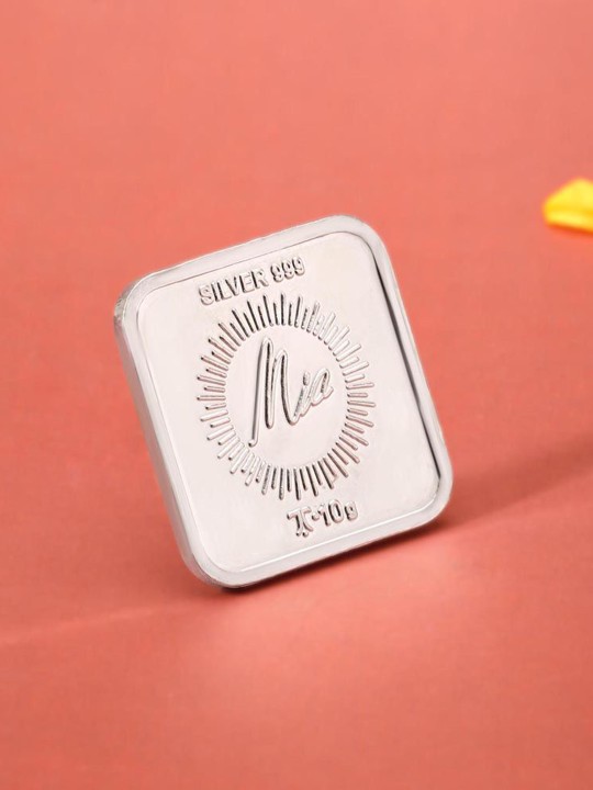 Mia by Tanishq - Gayatri Mantra Silver Coin 10g
