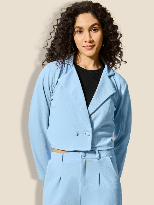 CORSICA - Women Lightweight Crop Open Front Jacket