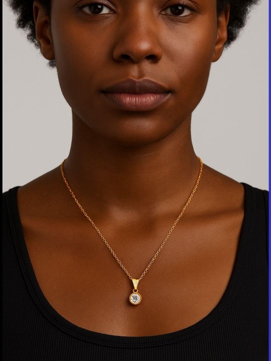 DressBerry - Gold-Plated Brass Necklace