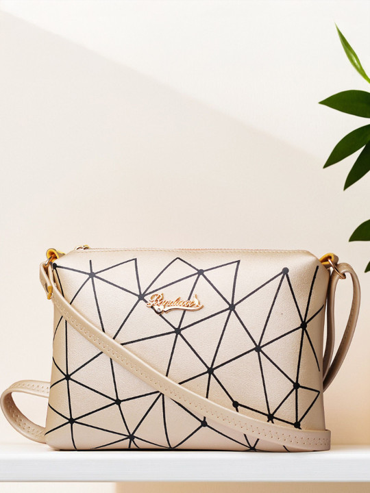 BANDICOOT - Women Geometric Printed Crossbody Sling Bag
