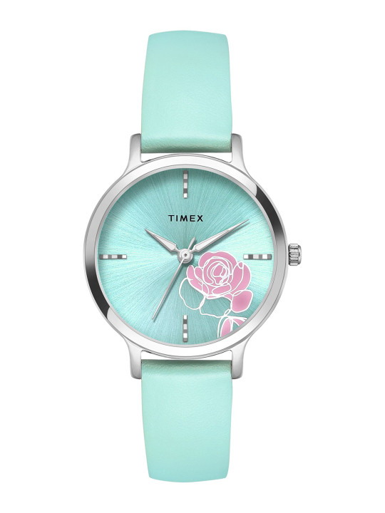 Timex - Trendline Round 21mm Blue Dial Analog Women Watch - TWTL12308