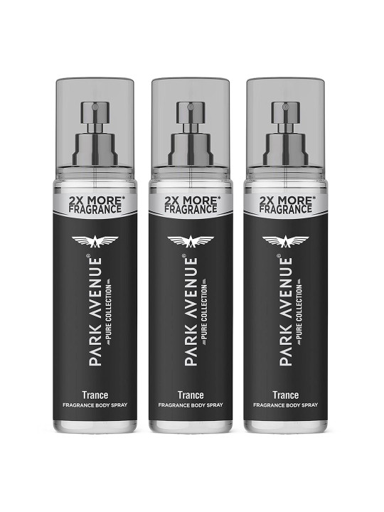 Park Avenue - Men Set of 3 Trance Pure Collection Perfume Spray 135 ml each