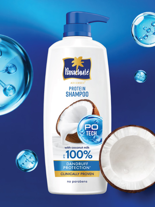 Parachute - Advansed Dandruff Protection Protein Shampoo with Coconut Milk - 1L