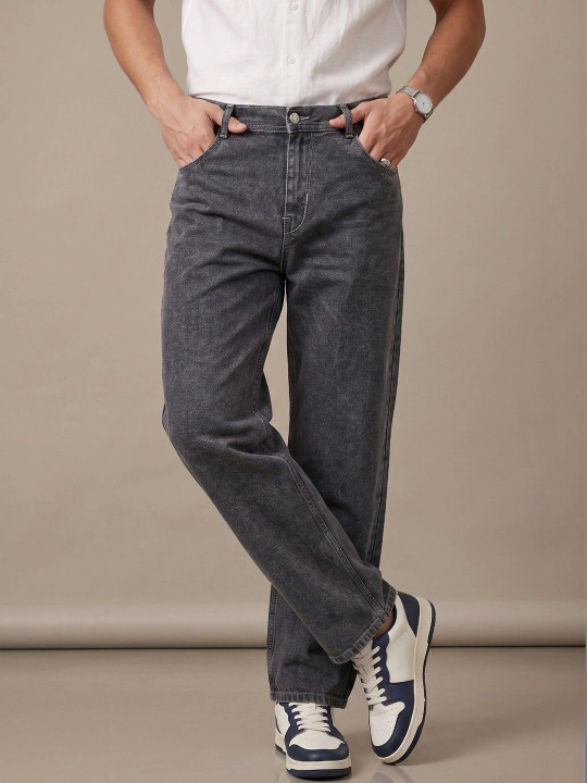 Kook N Keech - Men Classic Regular Fit Mid-Rise Stretchable Jeans