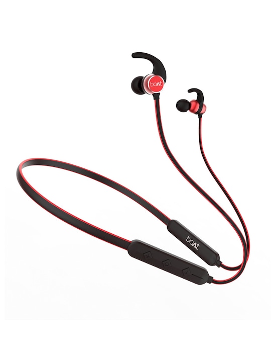 boAt - Rockerz 255 M Raging Red Wireless Neckband with Sports Fit Enhanced Bass & IPX5
