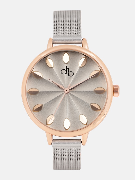 DressBerry - Women Silver-Toned Analogue Watch MFB-PN-PF-DK2427