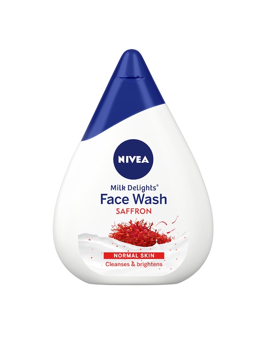 Nivea - Milk Delights Face Wash with Precious Saffron for Normal Skin 100 ml