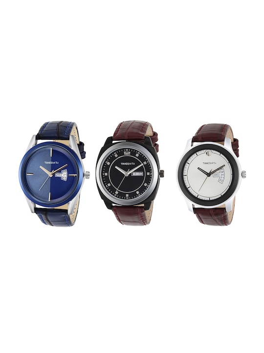 TIMESMITH - Men Set of 3 Analogue Watches TSC-001-002-018