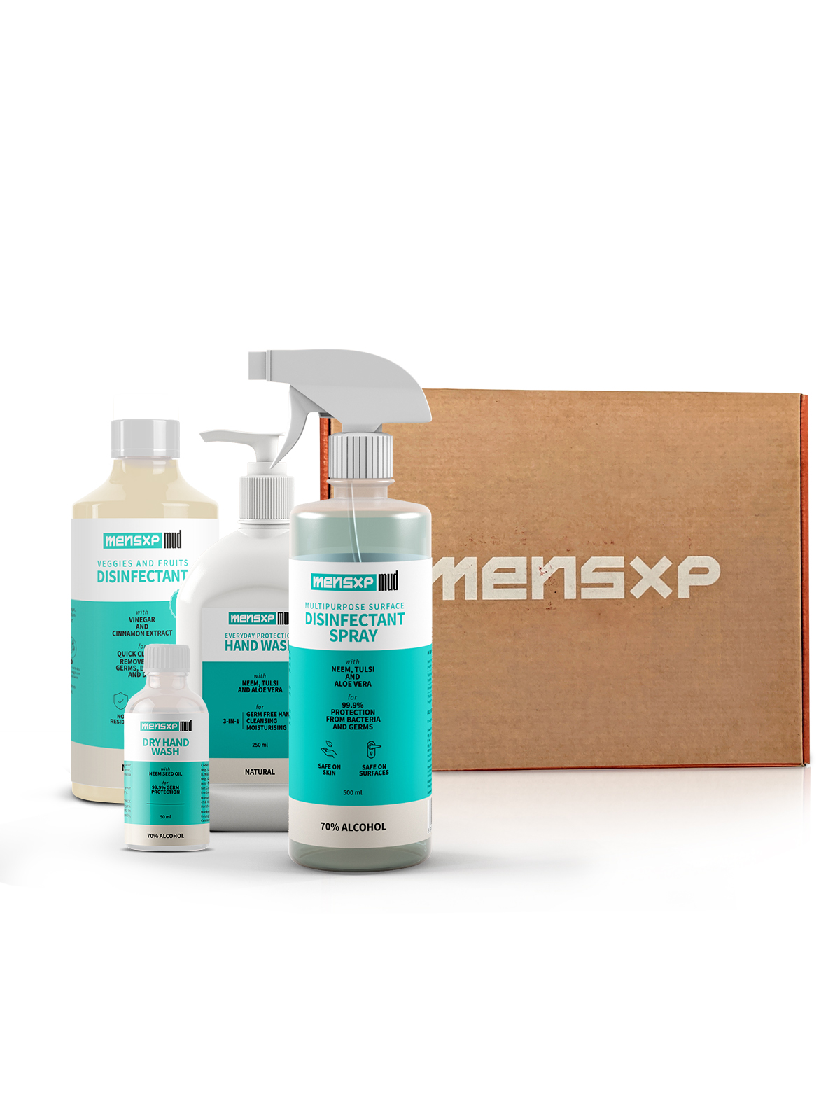 MensXP MUD - MensXP Mud Everyday Hygiene Essentials Kit