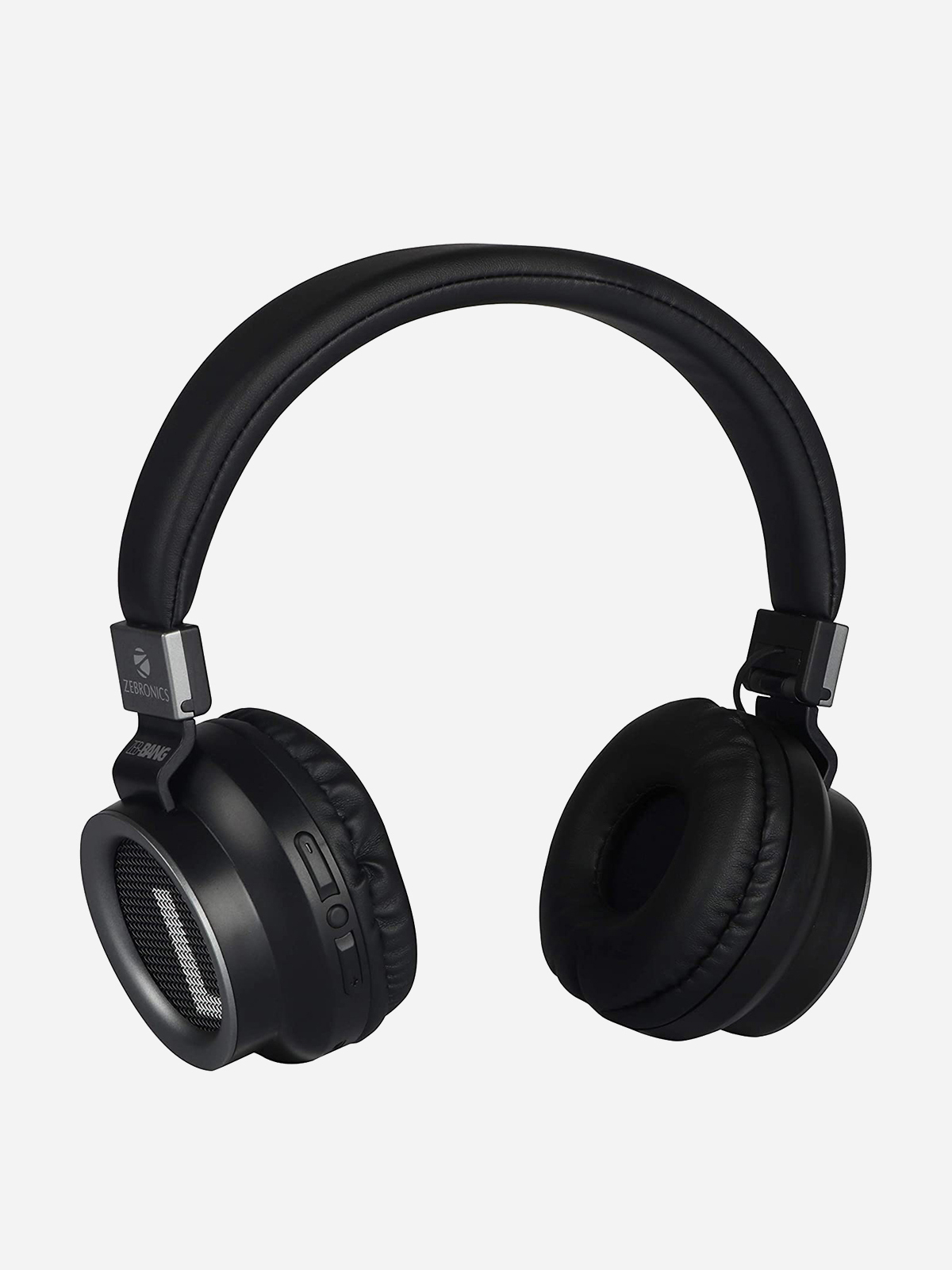 Zebronics - Bang: Bluetooth Headphones with Voice Assistant (Black)