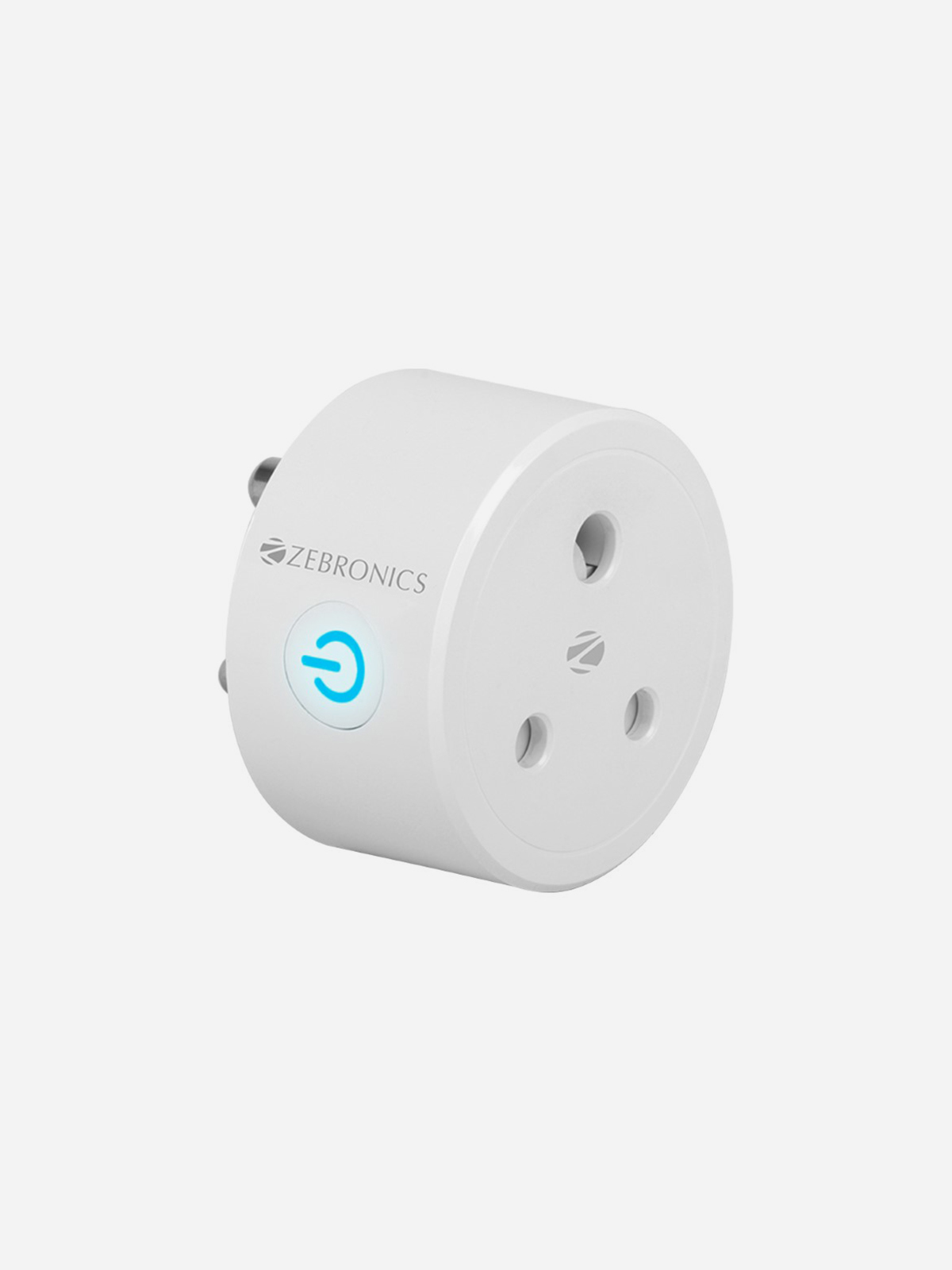 Zebronics - Zeb SP110 Smart Wi-Fi Plug Compatible with Google Assistant & Alexa, Supports Upto 10A