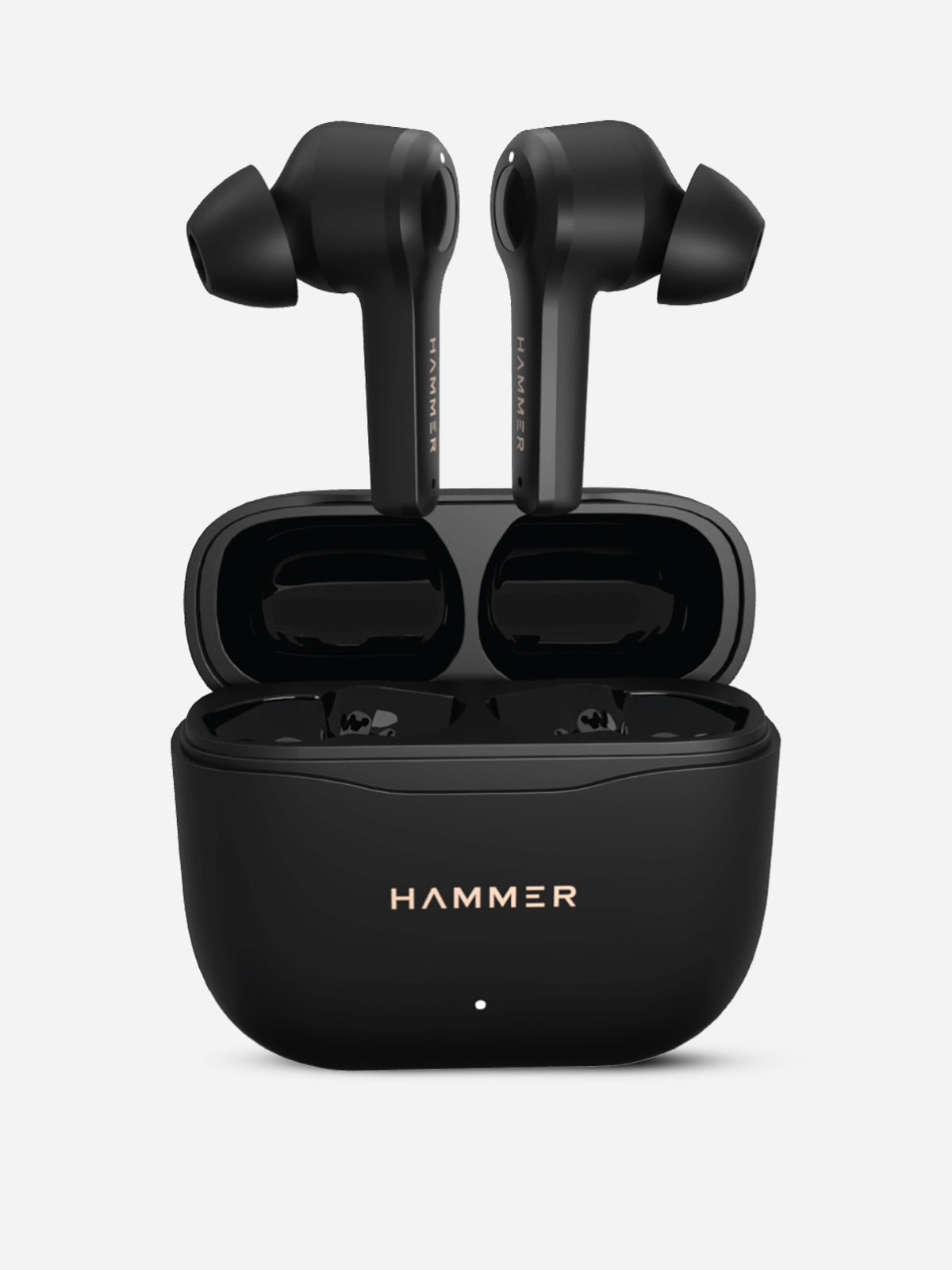 Hammer - Solo Pro True Wireless Bluetooth V5.0 Earbuds With Dual Mics- Enhanced Bass- Type C Charging