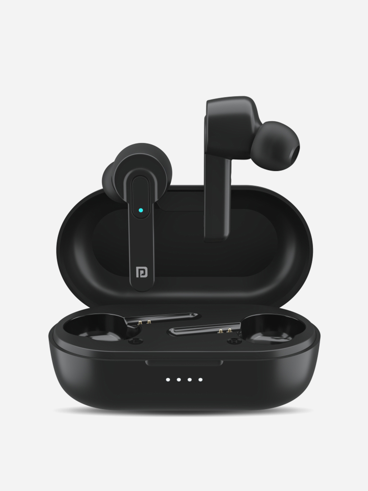 Portronics - Harmonics Twins 24 Smart TWS Earbuds with Bluetooth (Grey)