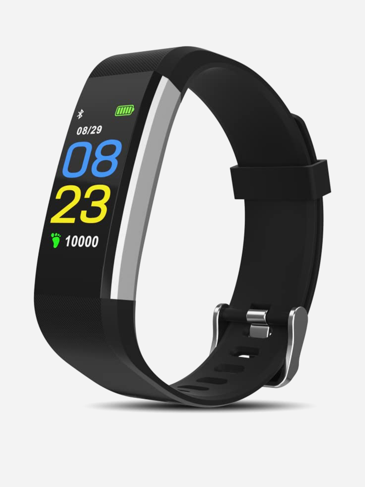 Portronics - Black Kronos X3 Smart Fitness Band (Android & iOS Compatible)