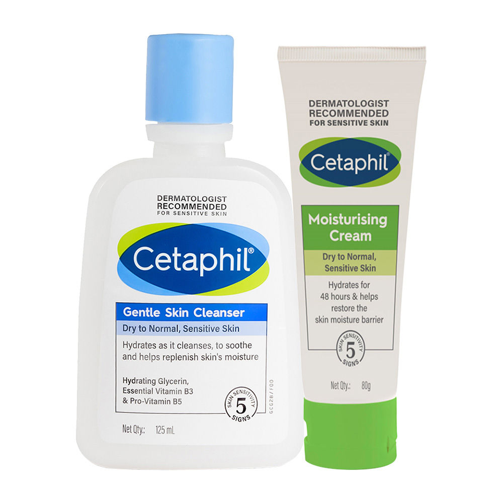 Cetaphil Gentle Cleansing & Moisturizing Combo