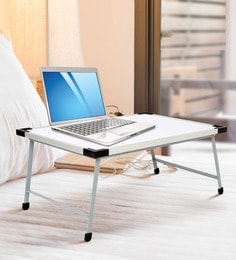 Ivory Portable Laptop Table cum Whiteboard (with Free Marker & Duster)