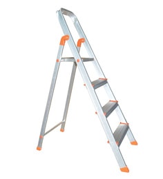 4 Steps 4.8 ft Aluminium Step Ladder