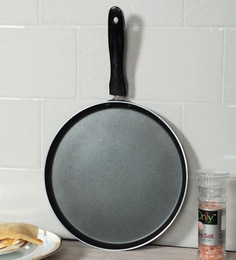 24cm Aluminium Non-Stick Dosa Tawa - Set of 2