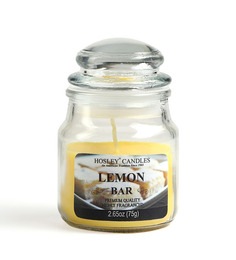 Lemon Aroma Yellow Jar Candle