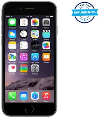 Refurbished Apple iPhone 6 16 GB Space Grey  (Grade: Good)