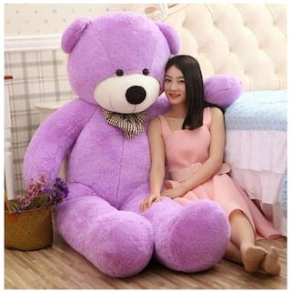 zoonio Cute Sprinkles Purple 80 Cm 3 feet Huggable And Loveable For Someone Special  Teddy Bear - 80 cm  (Purple)