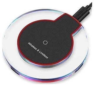 Crystal Digital Wireless Charger Charging Fantasy Pads Car Charger Automatic Clamping with Free USB Data Cable