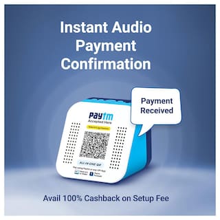 Paytm Soundbox. Get 100% Cashback