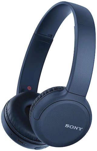 Sony WH-CH510 On-Ear Bluetooth Headset ( Blue )