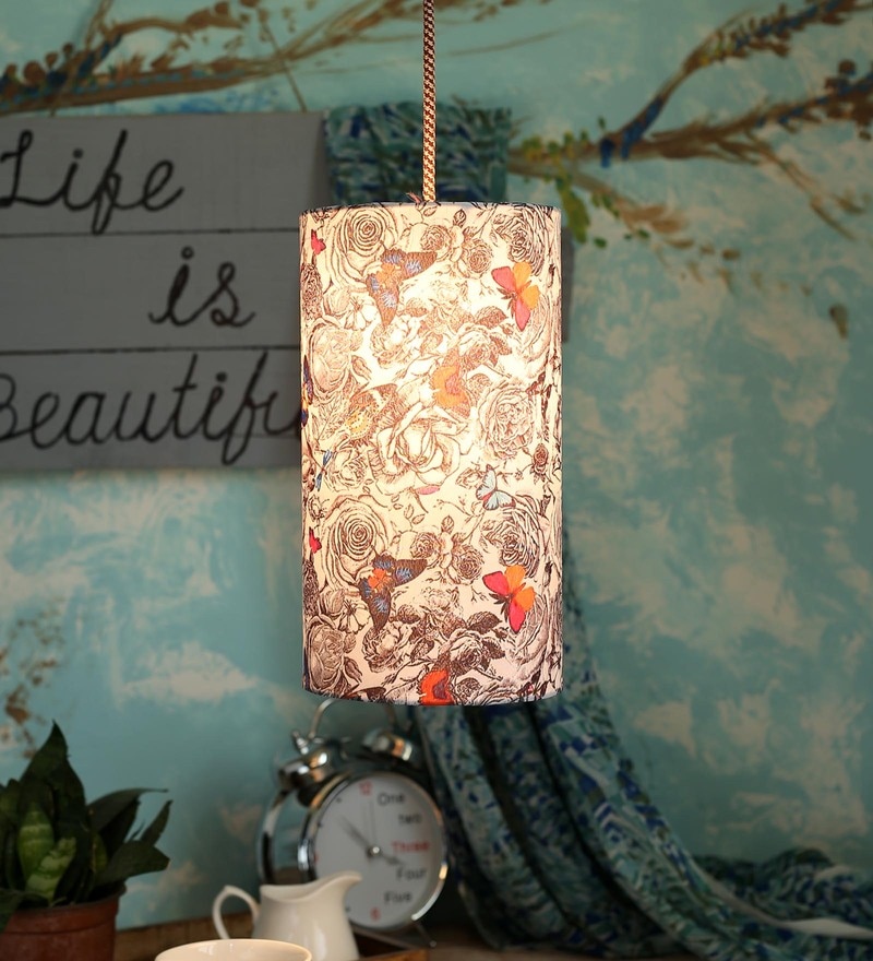 Brown Metal Single Hanging Lights