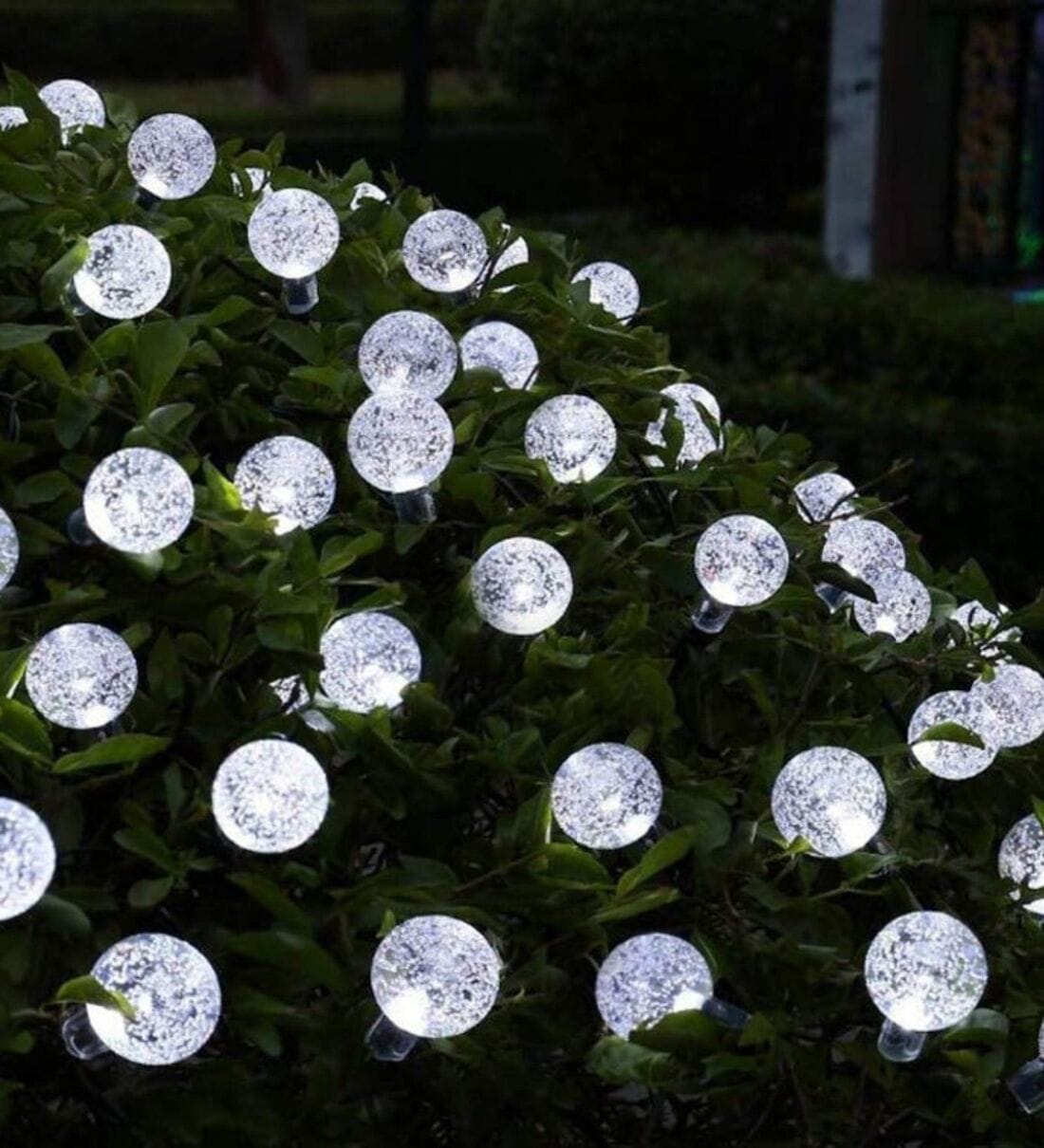 Lense White 2 Meter LED String Light, By Mansaa